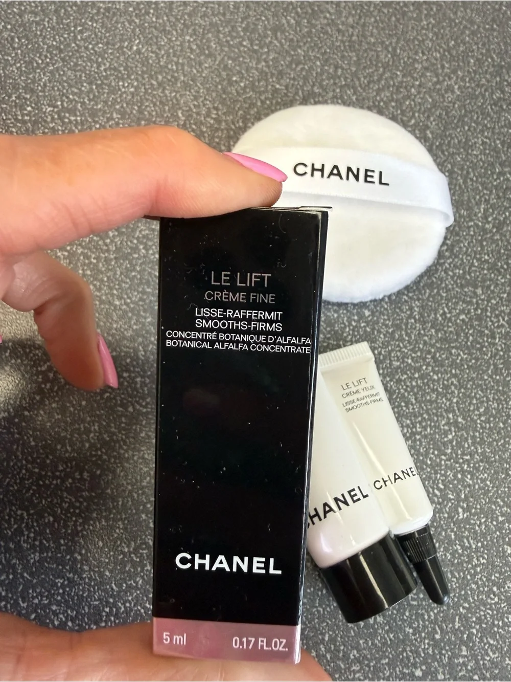 CHANEL skincare and lash primer set